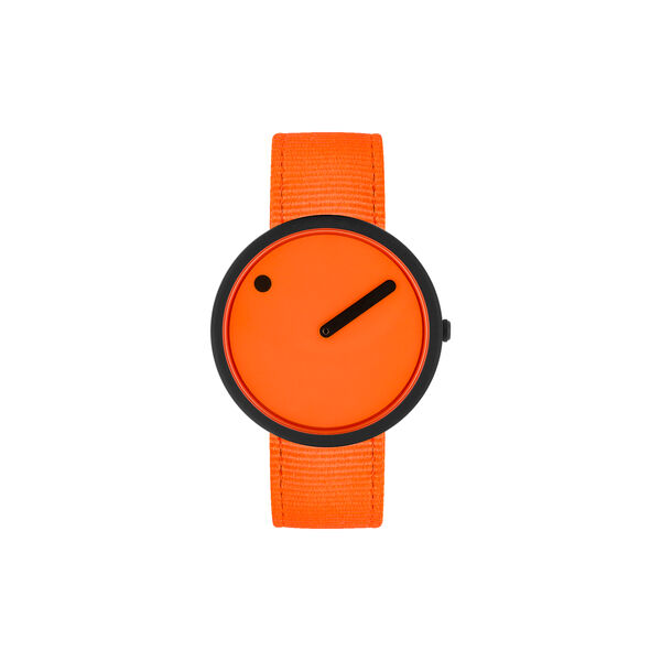 PICTO armbåndsur, signal orange/matt black/signal orange, PICTO