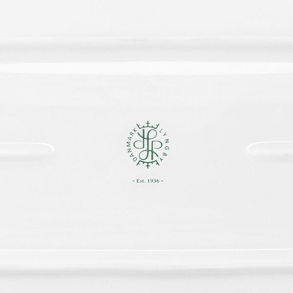 Lyngby Tura Ovalt serveringsfad Small, Lyngby Porcel&aelig;n