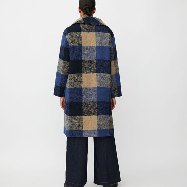 MaTasoula Coat, navy blazer, Masai