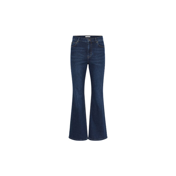 NanaIW Bootcut Jeans, dark wash denim, InWear
