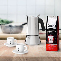 Venus espressokande 4 kopper, s&oslash;lv, Bialetti