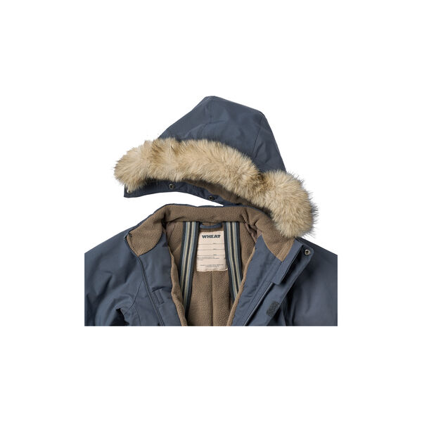 Snowsuit Moe, black sea open flowers Snowsuit Moe, black sea open flowers, Wheat