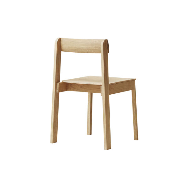 Blueprint Chair, white oak, Form & Refine