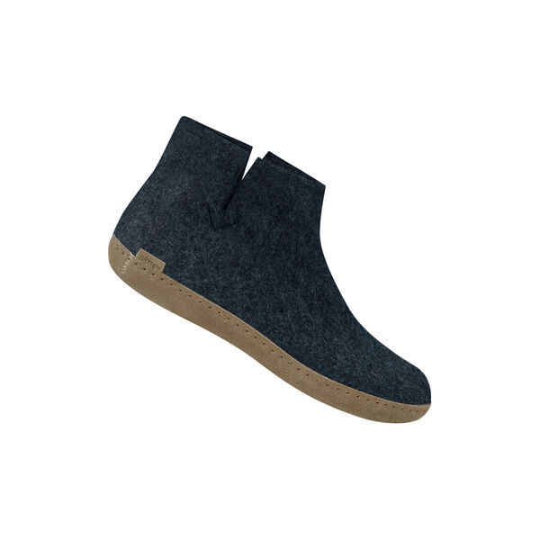 Filtankelstøvle, denim Filtankelstøvle, denim, Glerups