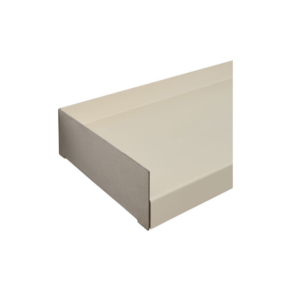 KOMPAKT Shelf | Medium | Aluminium/White | Hylde, oursociety