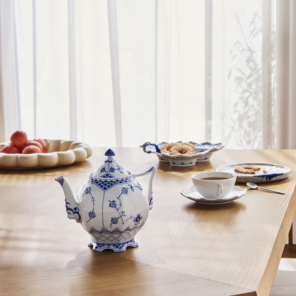 Musselmalet Helblonde tekande, Royal Copenhagen