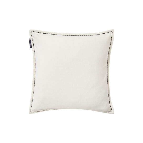 House Velvet Pillow Cover, white multi, Lexington