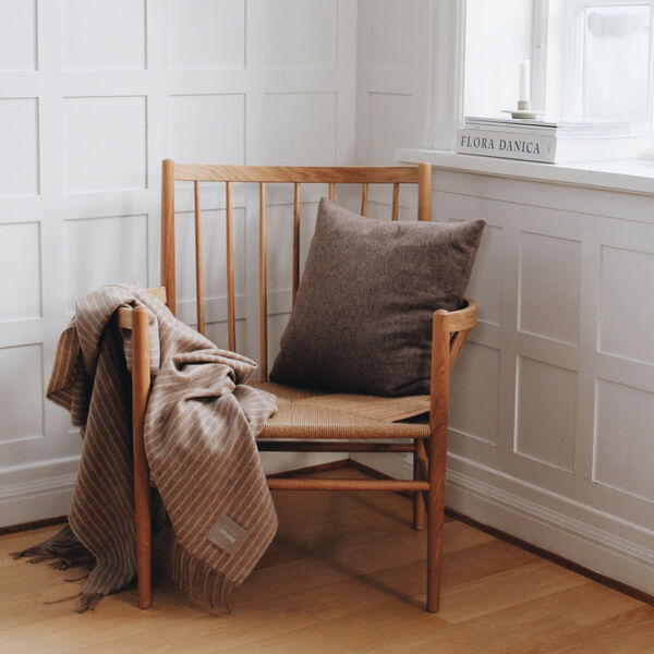 Stripes plaid, camel, ELVANG