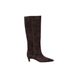 NOREENSW ANKLE SUEDE BOOT, dark coffee, Sofie Schnoor