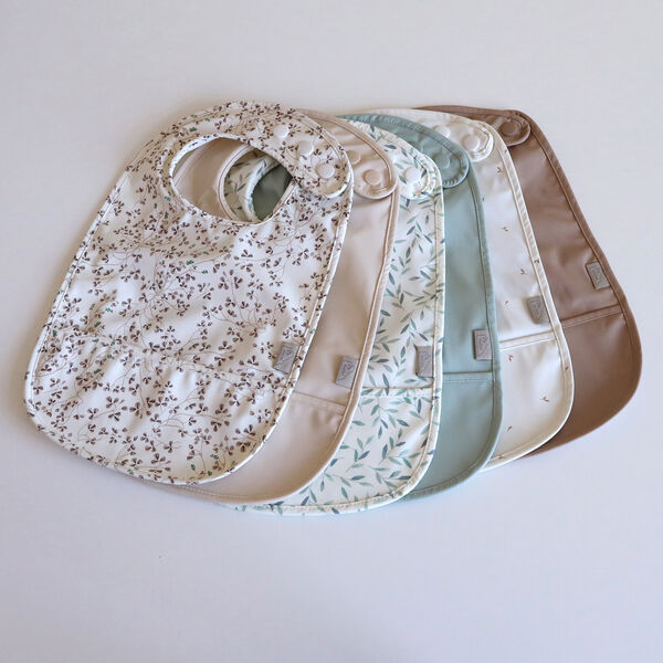 Hagesmække med lomme 2-pak, lierre, Cam Cam Copenhagen