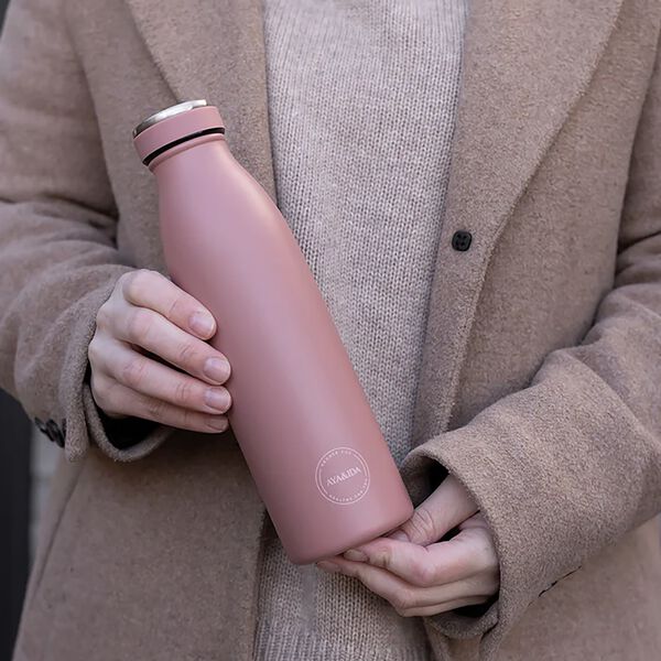 Drikkeflaske, ash rose, AYA&IDA