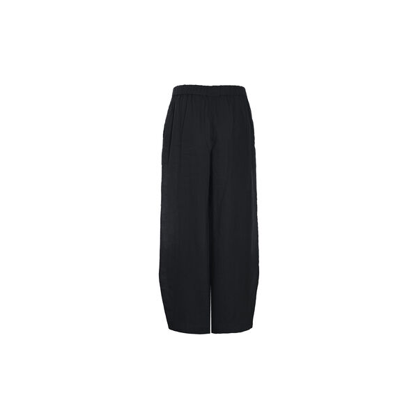 Airy linen elastik bukser, black, BITTE KAI RAND