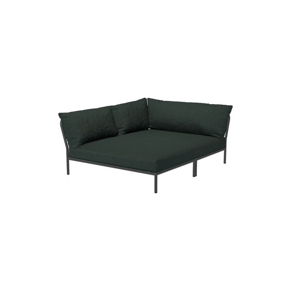LEVEL2 Cozy venstrevendt loungesofa, Sunbrella Heritage alpine, HOUE