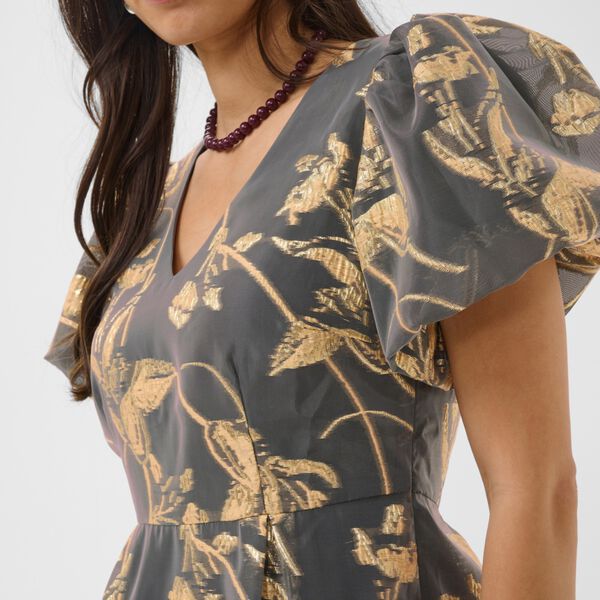 TaditaSZ Dress, dark gull gray, Saint Tropez