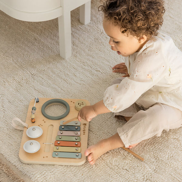 Musik aktivitetspanel, Sebra