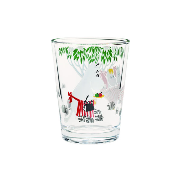Mumi Drikkeglas 22 cl Afslapning, Moomin Arabia