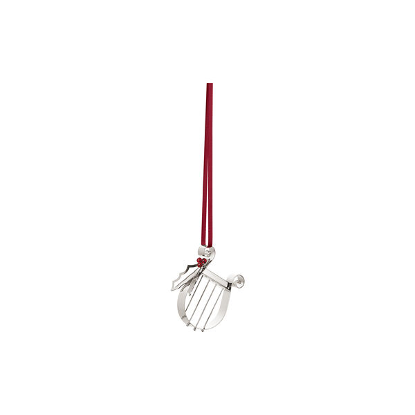 2026 Juleornament Harpe, s&oslash;lv, Georg Jensen