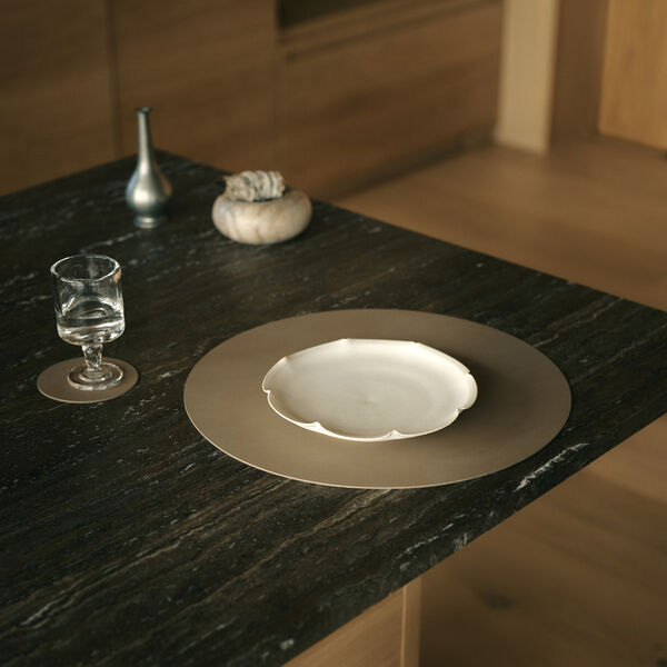 Nupo glasbrik Circle, clay brown, LIND DNA