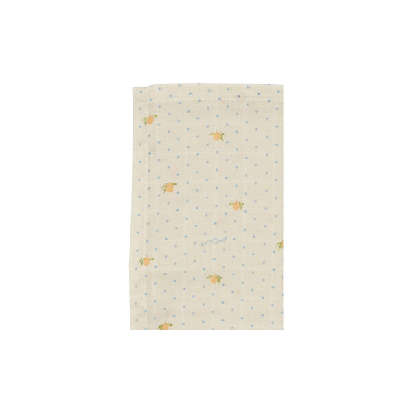 3 Pack Muslin Cloth, lemon dot, Konges Sl&oslash;jd
