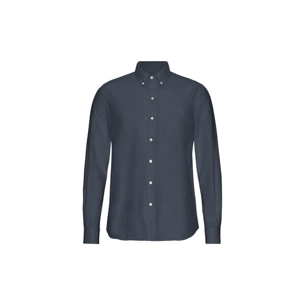 Organic Button Down Shirt, petrol blue Organic Button Down Shirt, petrol blue, Colorful Standard