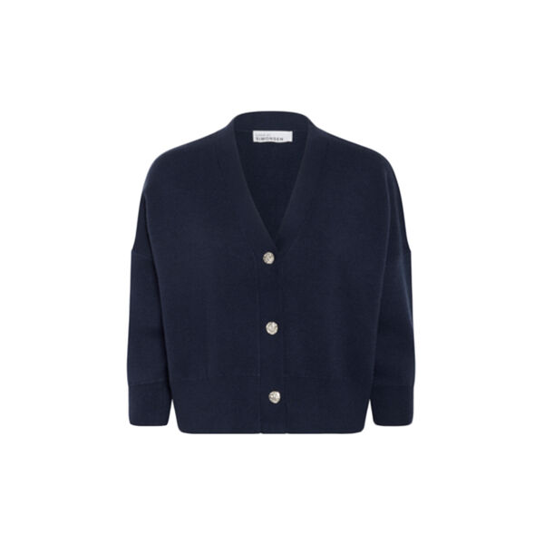 KBAntonella V-Neck Cardigan, inkwell KBAntonella V-Neck Cardigan, inkwell, Karen by Simonsen