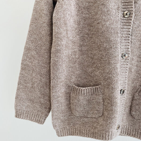 Bobbie Cardigan Baby, toast, Lalaby