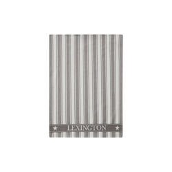 Icons Cotton Twill Waffle Striped Kitchen Towel, gray/white Icons Cotton Twill Waffle Striped Kitchen Towel, gray/white, Lexington