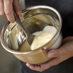 Røreskål med silikonebund, Blomsterbergs