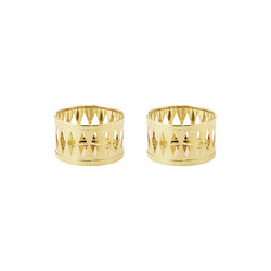 2026 fyrfadsstager 2 stk., guld, Georg Jensen