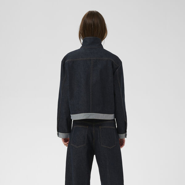 DeirdraIW Jacket, dark blue denim, InWear
