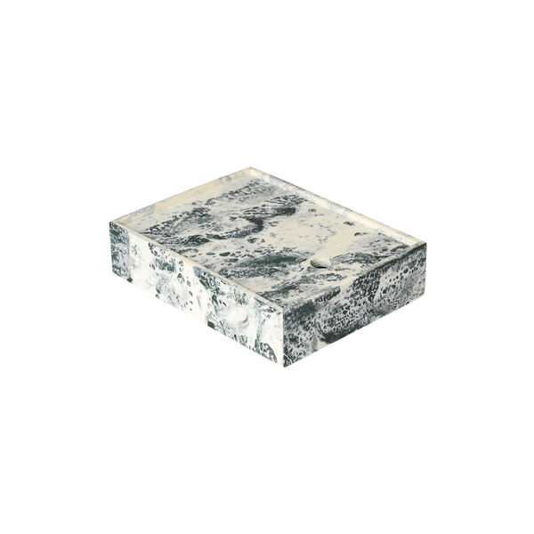 Mist Box 15x20, emerald off-white, Ferm Living