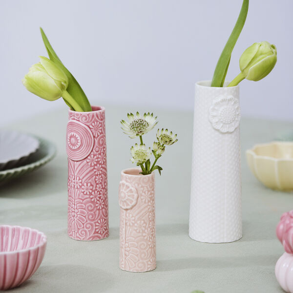 Pipanella Flock vases&aelig;t, pink bouquet, Dottir Nordic Design