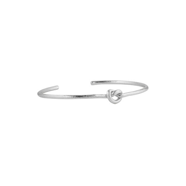 Lilou bangle, forsølvet, Pure by Nat