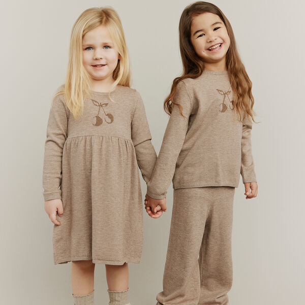 DagnySB Dress, brown melange, Sofie Schnoor