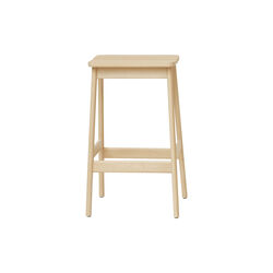 Angle Standard Bar Stool, beech, Form & Refine