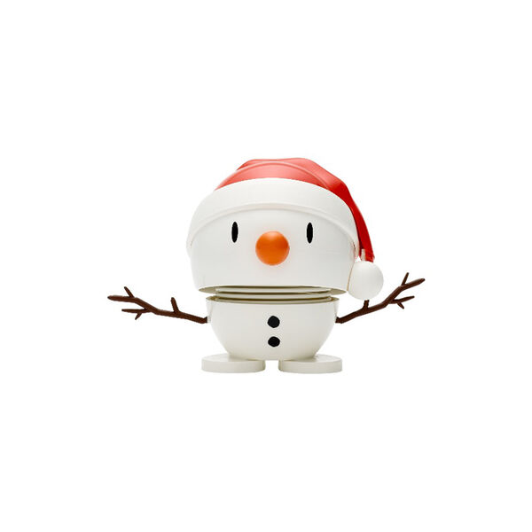 Santa Snowman, white, Hoptimist