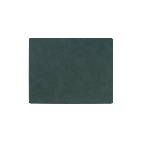 Nupo d&aelig;kkeserviet Square L, dark green, LIND DNA
