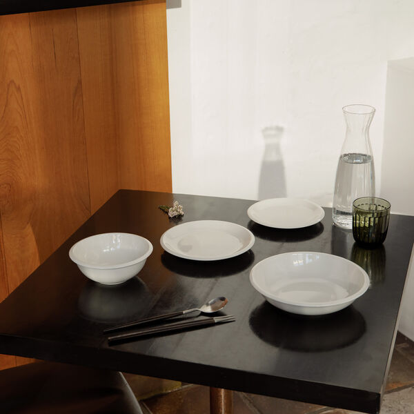 Raami tallerken, hvid, Iittala