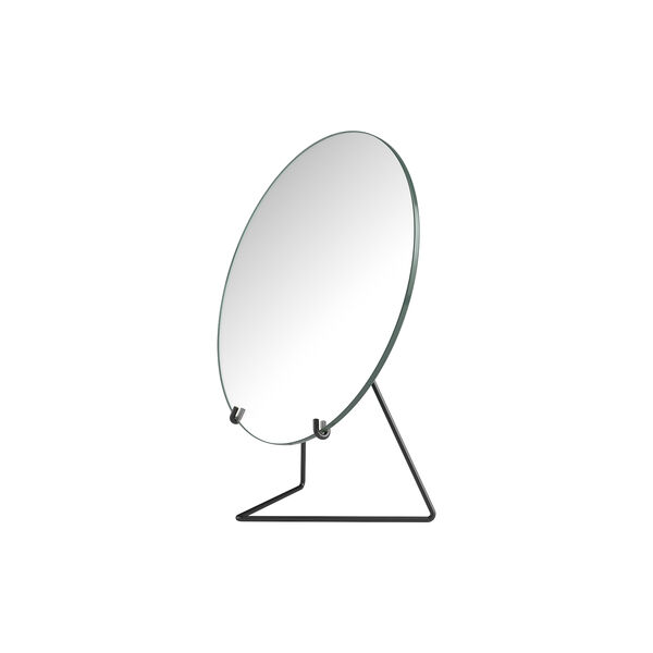 Standing Mirror, black, MOEBE