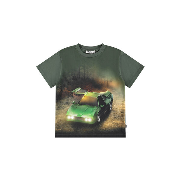 Riley T-shirt, green car, Molo
