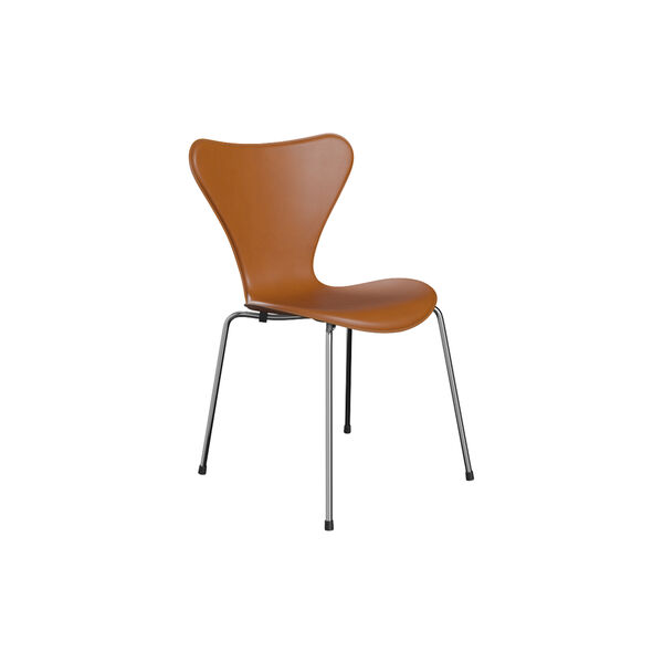 Serie 7™ 3107 Tailored stol, saddle brown, Fritz Hansen