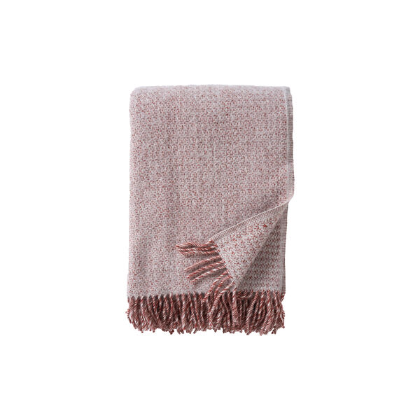 Vito plaid, rust, Klippan Yllefabrik