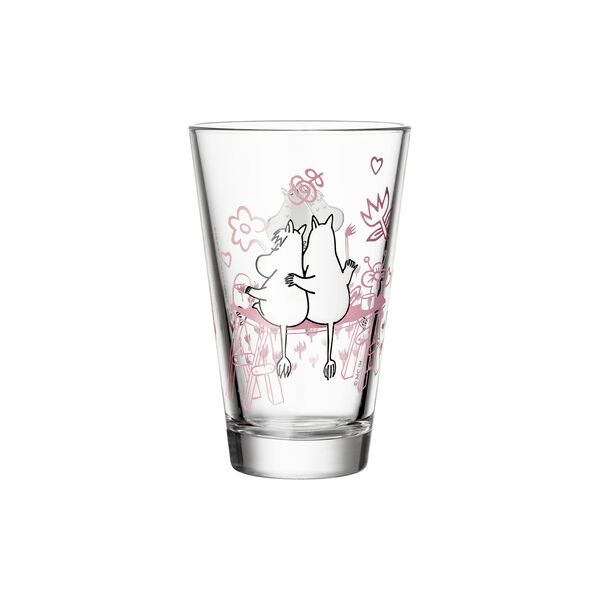 Mumi Glas 2 stk. K&aelig;rlighed, Moomin Arabia
