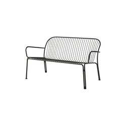 Thorvald SC110 Outdoor Lounge Sofa, warm black, &Tradition