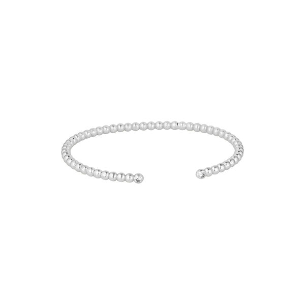 Armring med zirkoner, sølv Armring med zirkoner, sølv, Pure by Nat