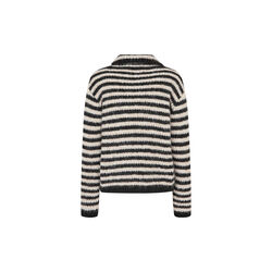 Packermd rollneck, black beige stripe Packermd rollneck, black beige stripe, Modström