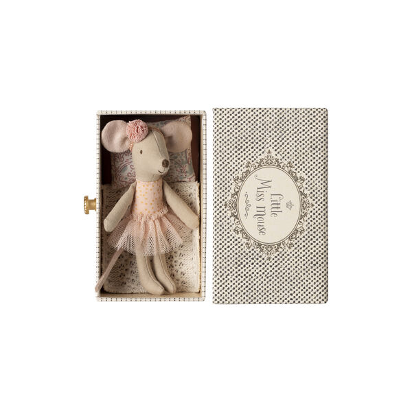 Lilles&oslash;ster dansemus i daybed, pink, Maileg