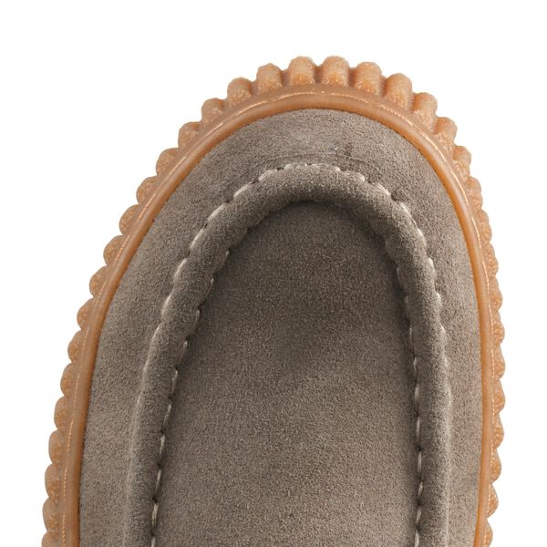 Suede Boots With Shearling, falcon clay, Ilse Jacobsen Hornb&aelig;k