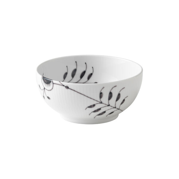 Sort Mega Riflet skål 73 cl, Royal Copenhagen