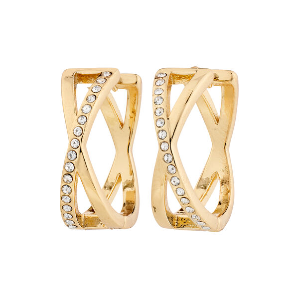 KIRA &Oslash;reringe, gold plated, Pilgrim